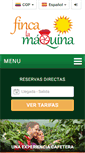 Mobile Screenshot of fincalamaquina.com
